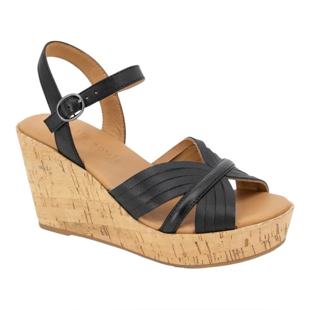 Nomi Ankle Strap Platform Wedge Sandal (Women)